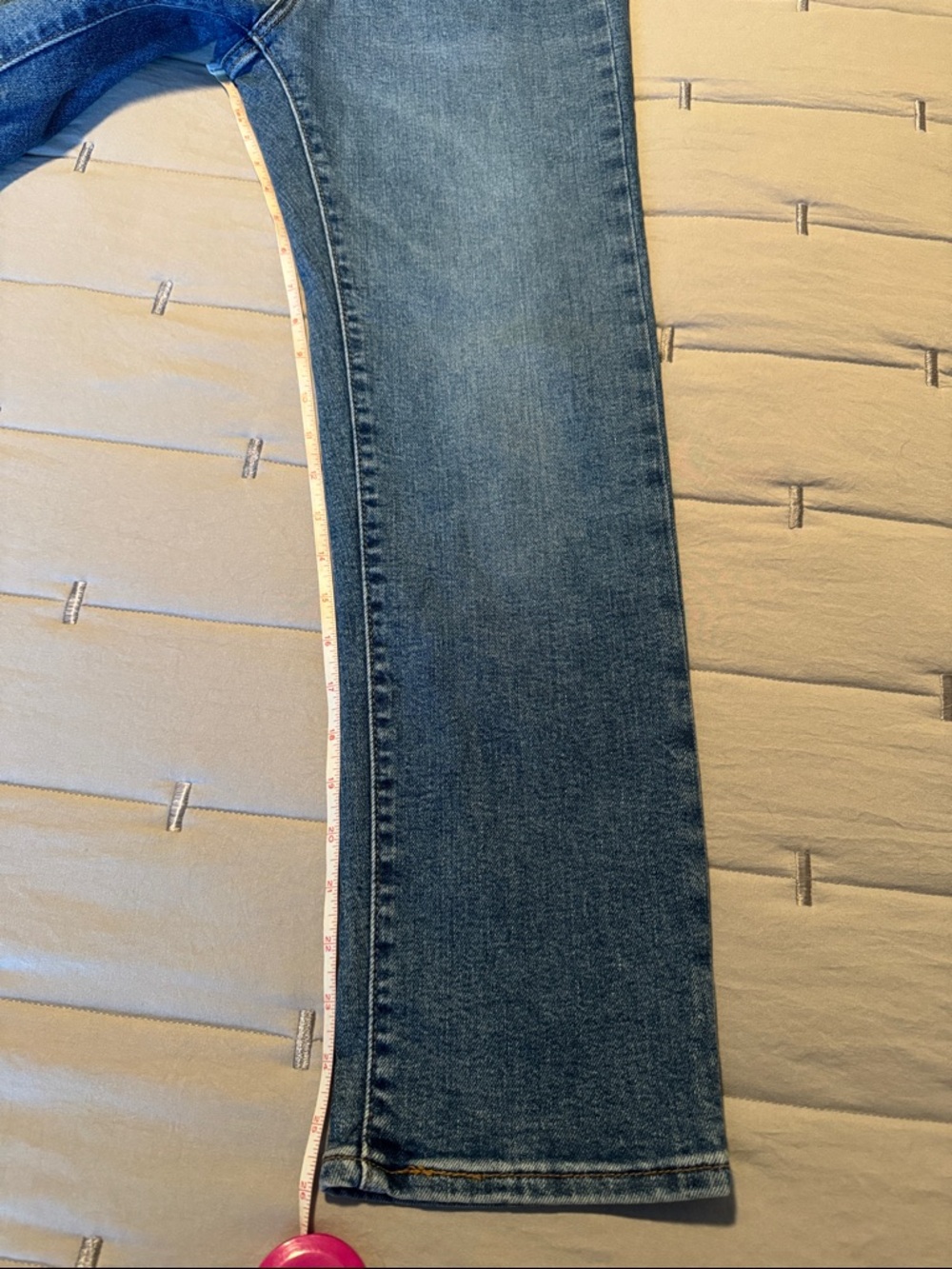Levi's Medium Blue Straight-Leg Denim Jeans - Picture 3 of 10